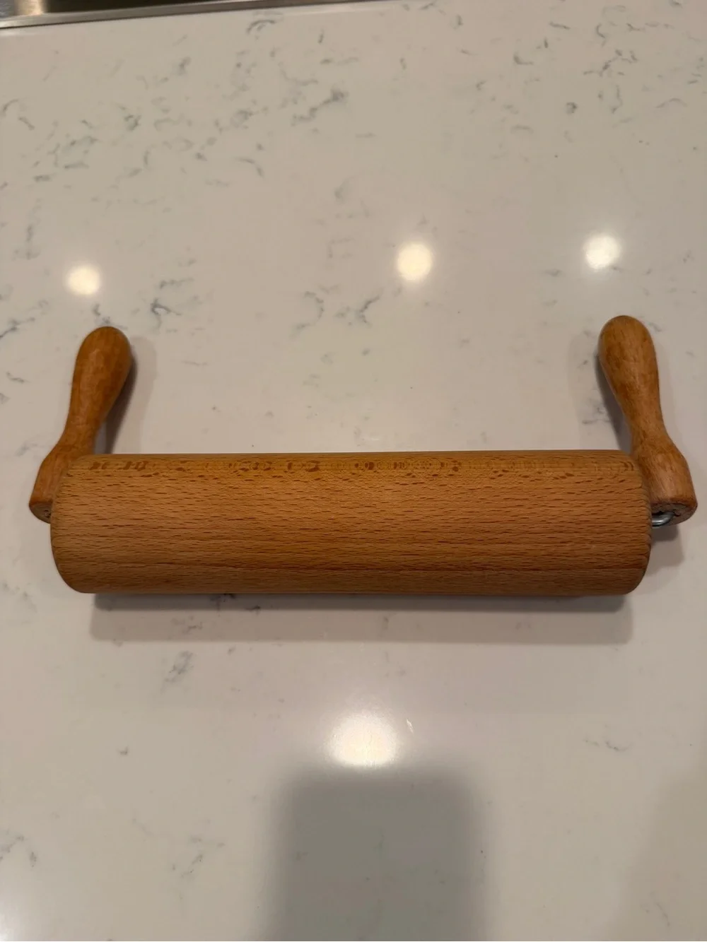 Wooden Vertical Handle Rolling Pin wooden vertical